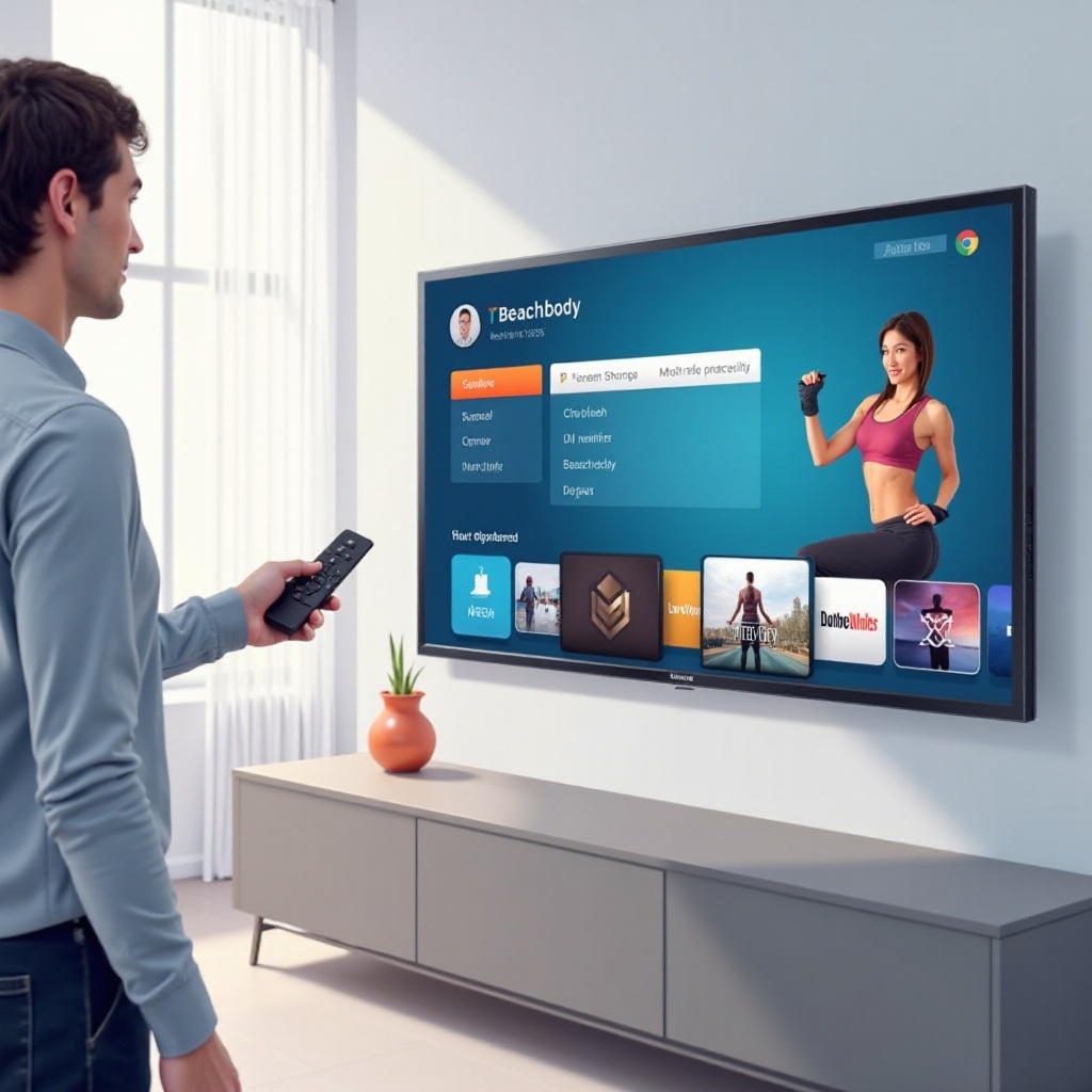 kung paano manood ng Beachbody sa Samsung Smart TV