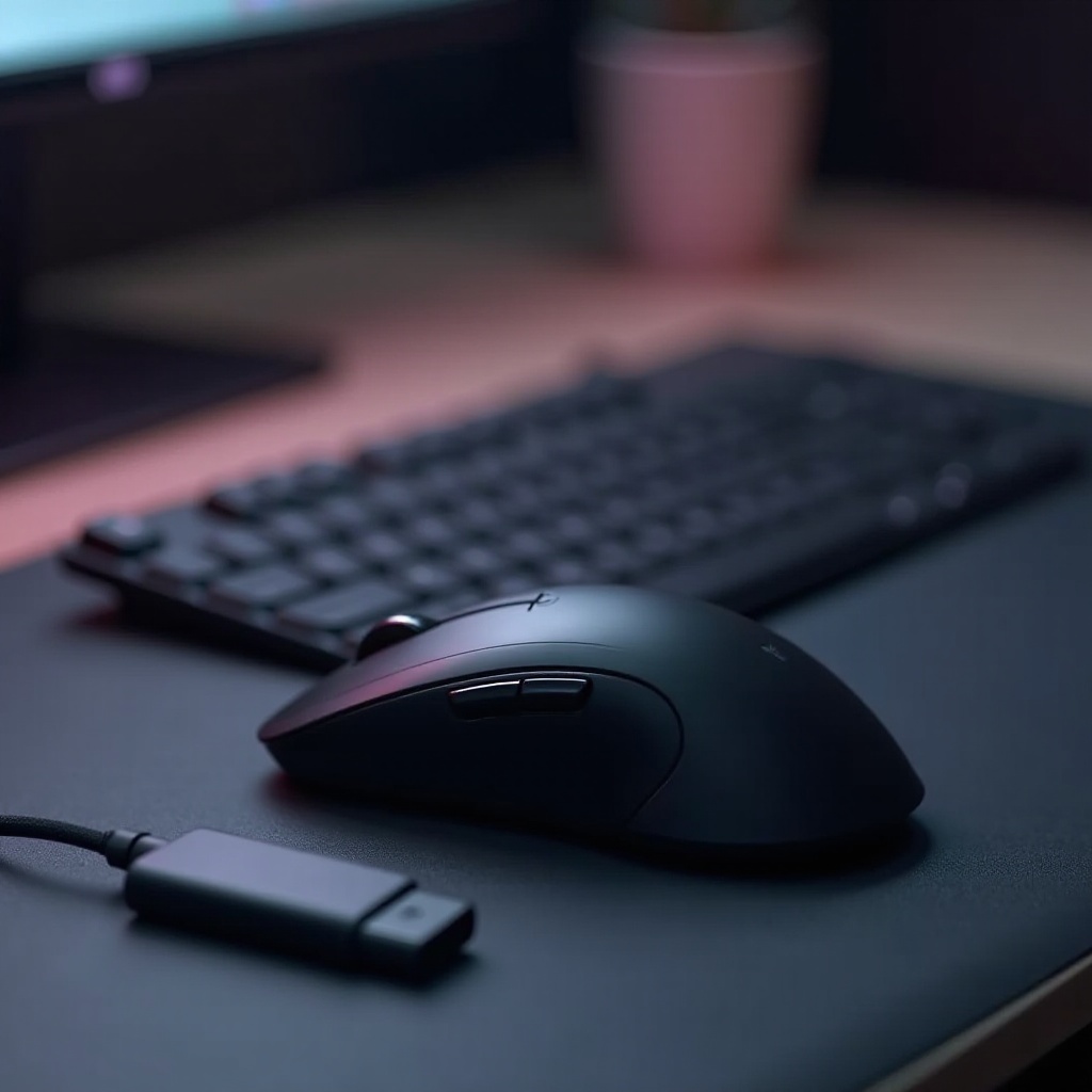 bisakah saya menghubungkan mouse Anker ke dongle PC