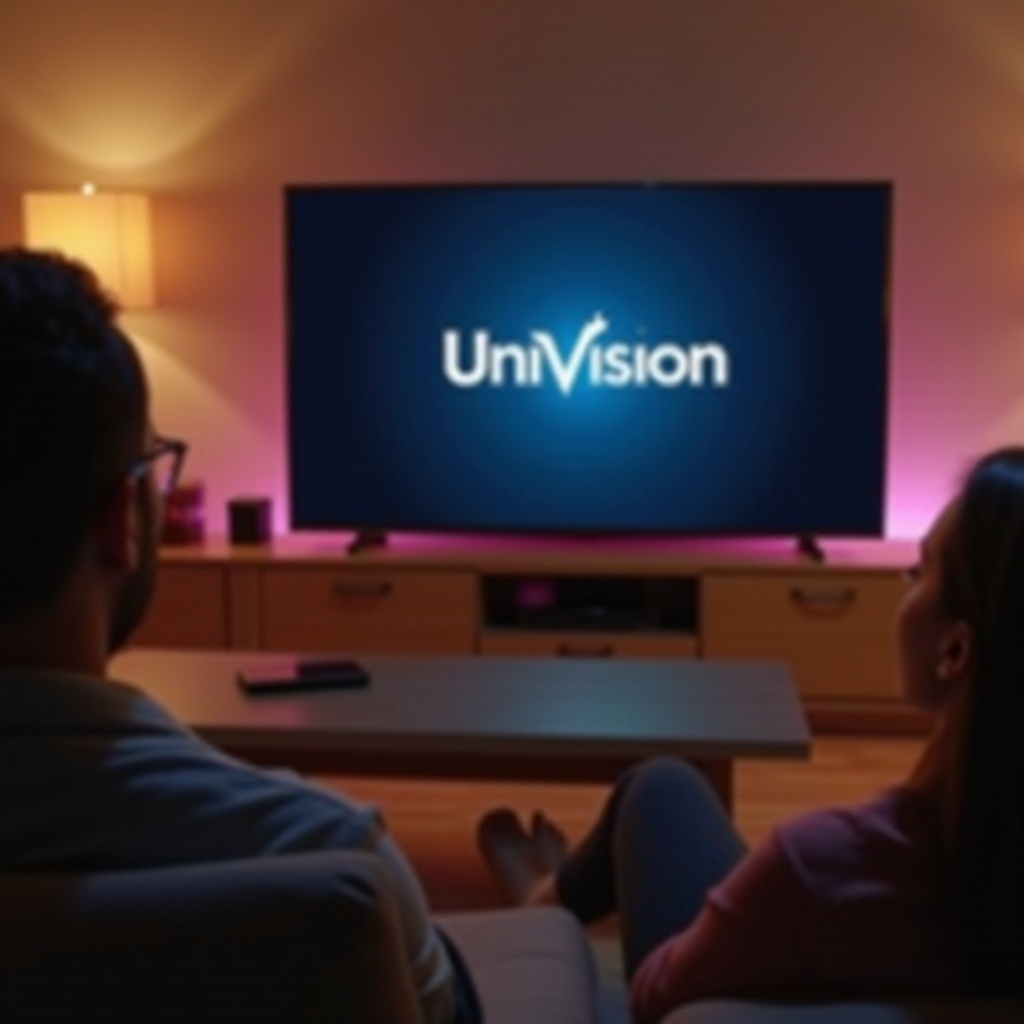 paano ko mapapanood ang Univision sa aking smart TV