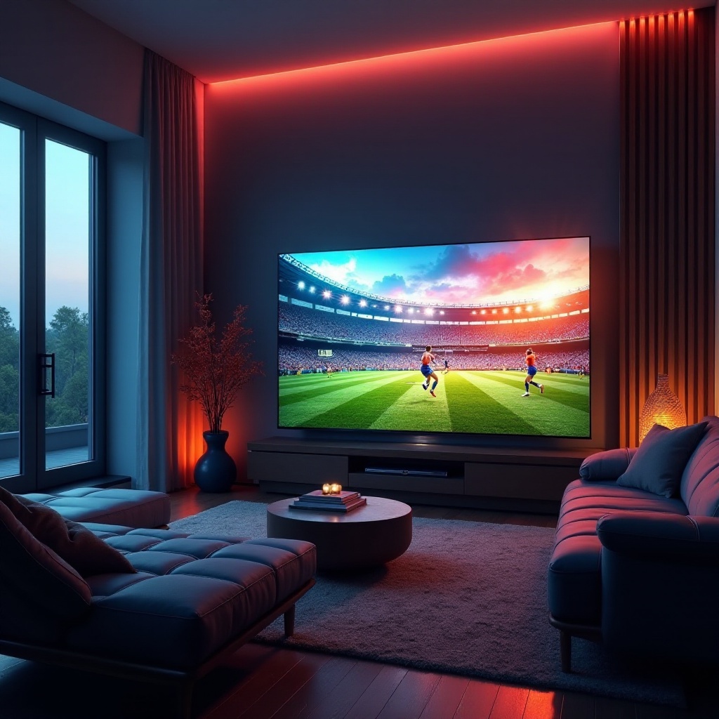 スポーツ観戦に最適なスマートテレビ