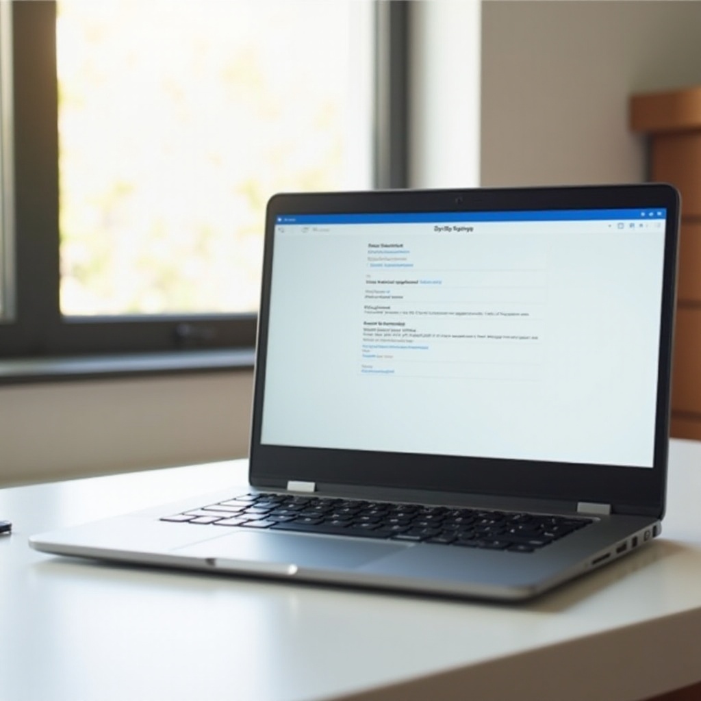 Chromebookのズームをオフにする方法