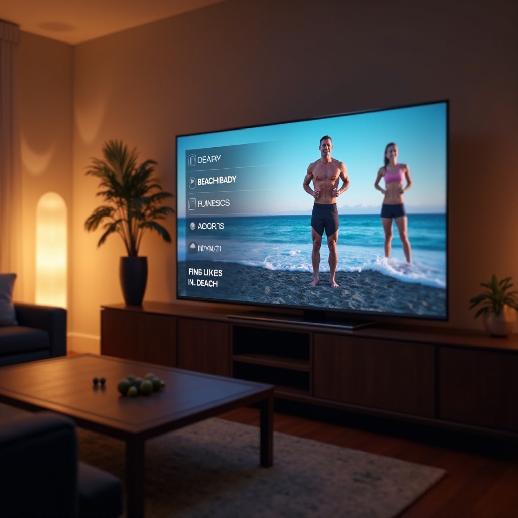 cómo ver Beachbody en Samsung Smart TV
