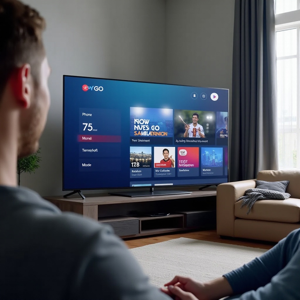você pode assistir Sky Go em uma smart TV