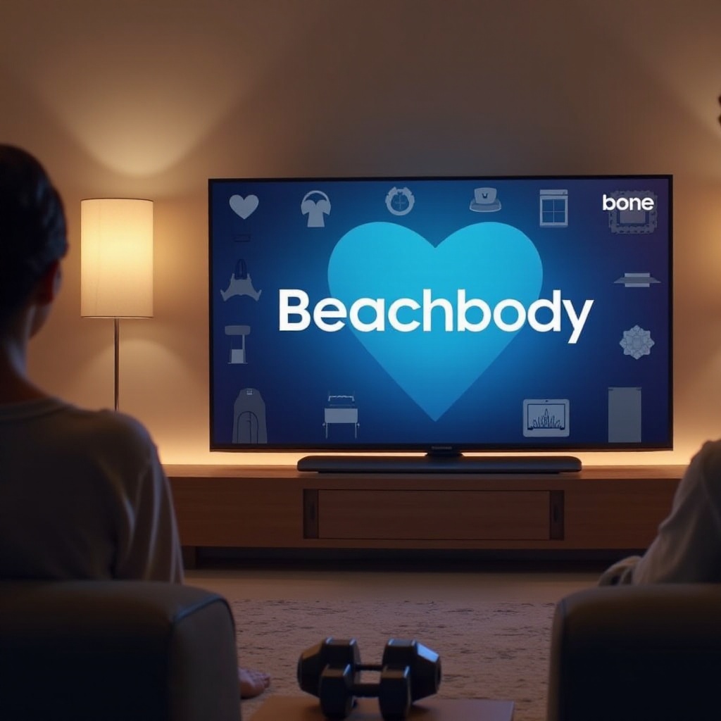 como assistir Beachbody na Samsung Smart TV