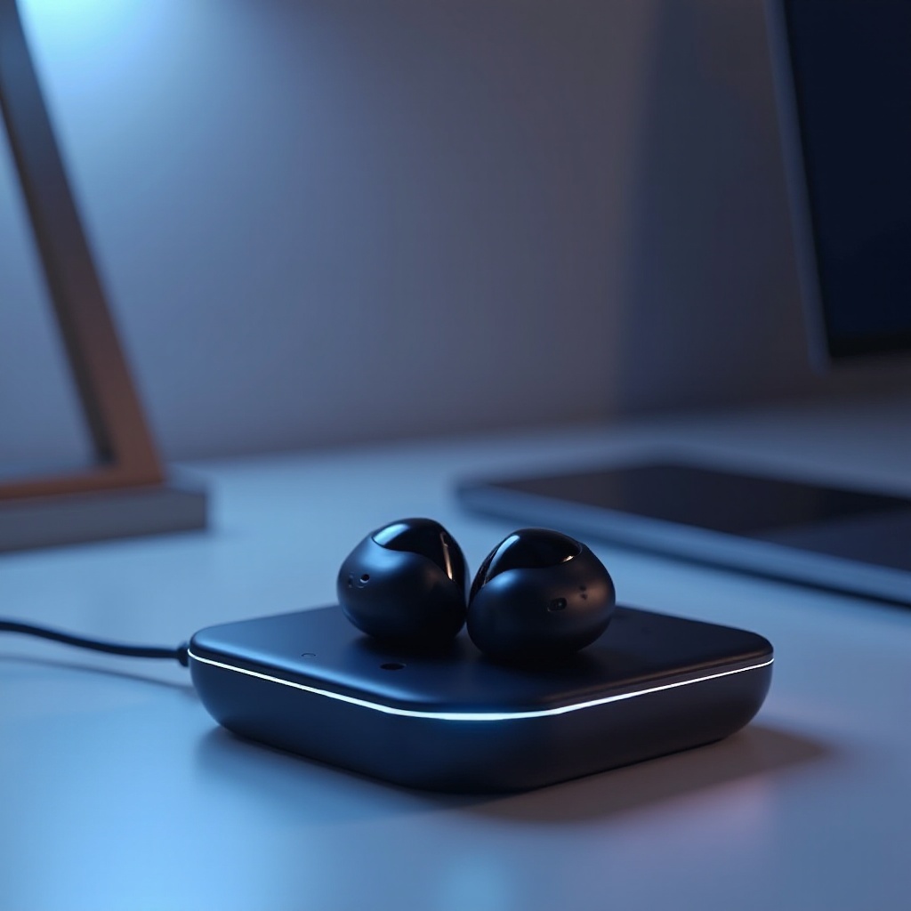 como você carrega fones de ouvido sem fio