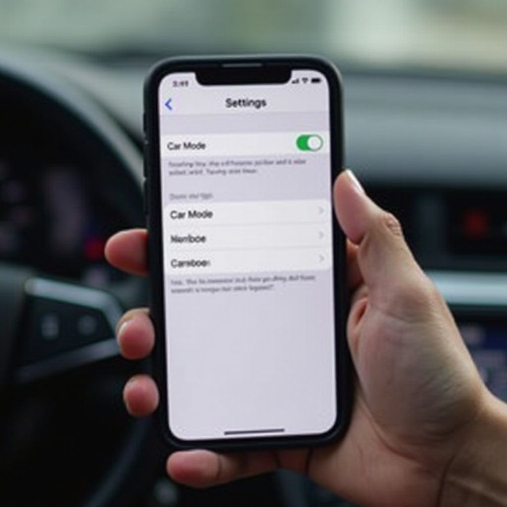 cara mematikan mode mobil di iPhone