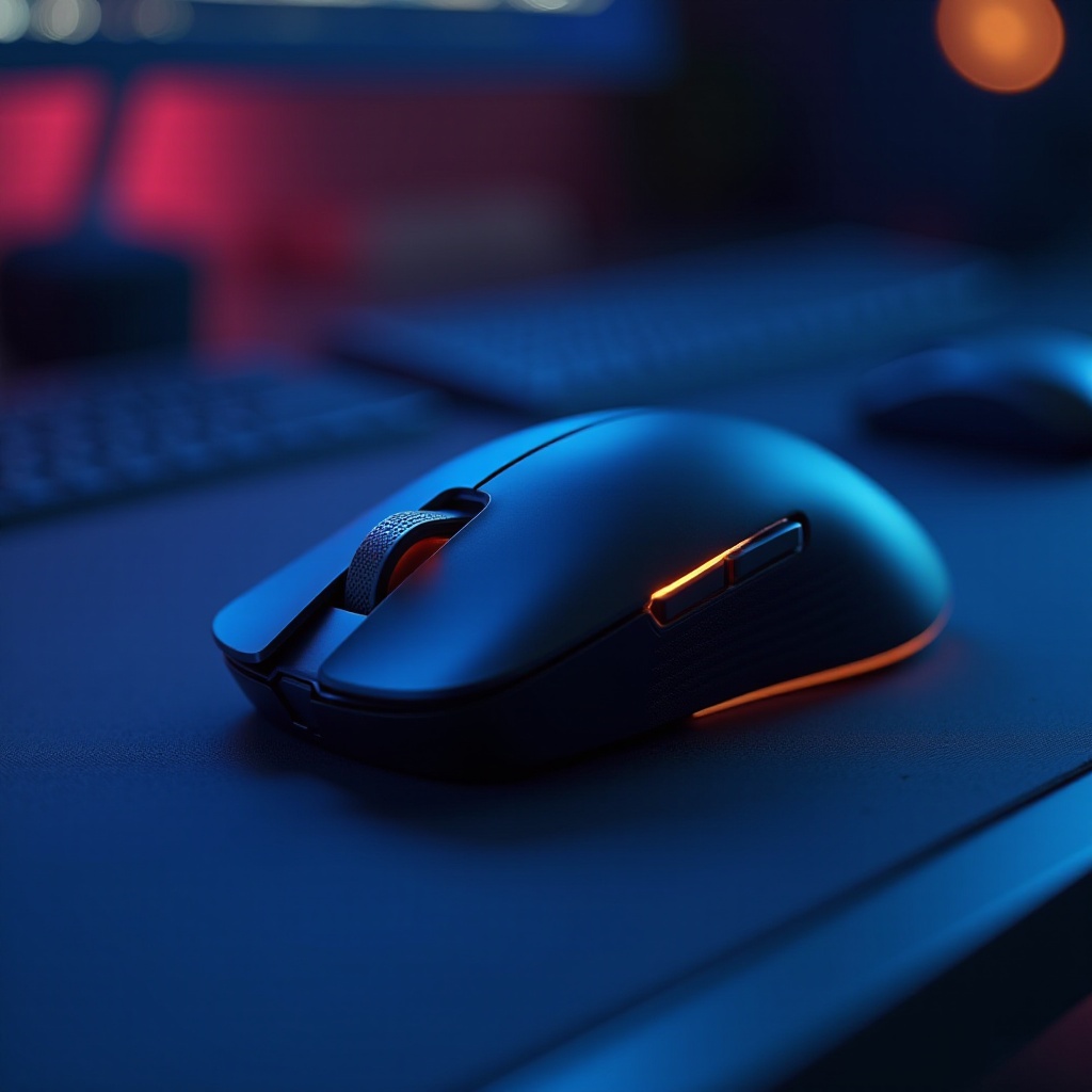 ratón con interruptores de teclado