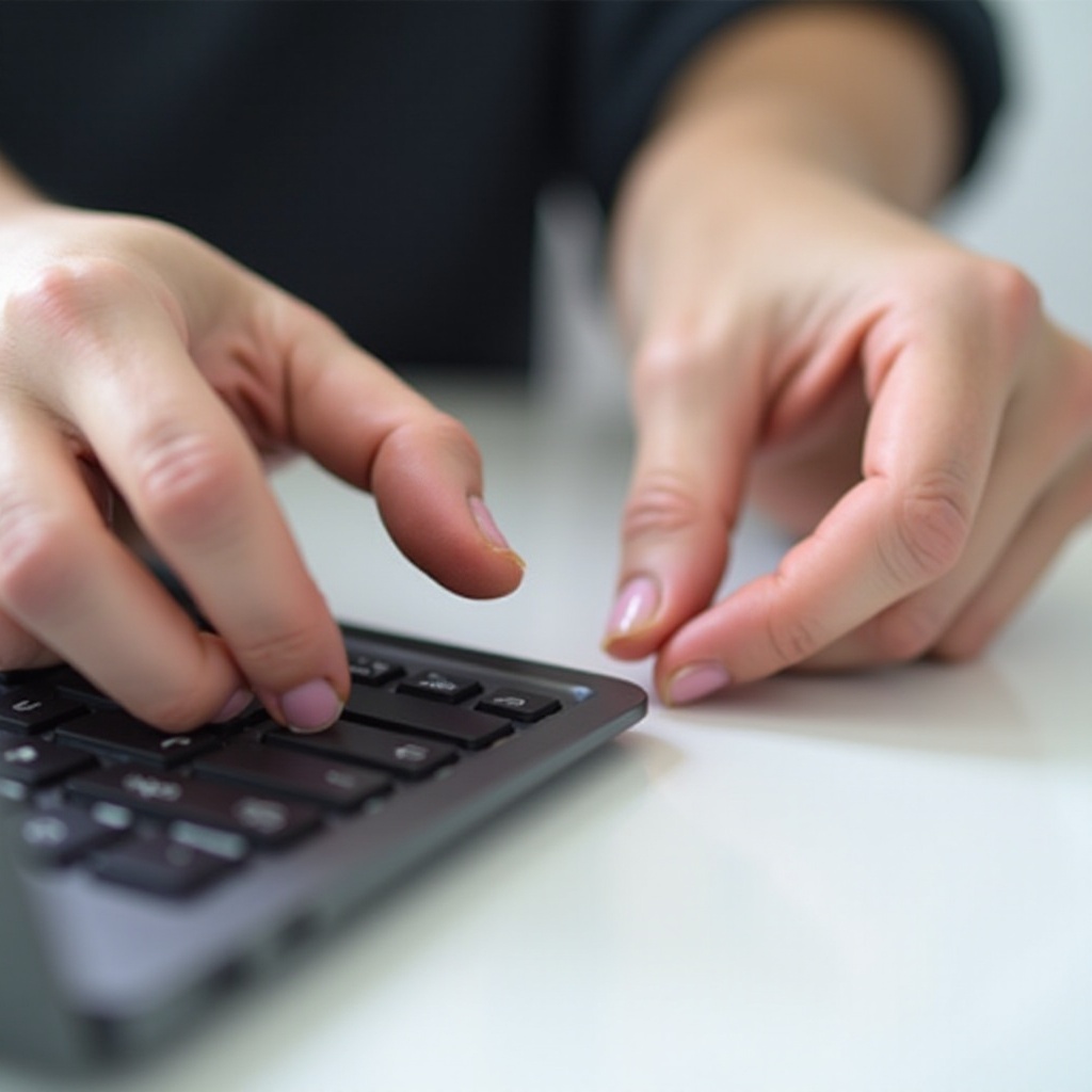 por que meu teclado está caindo do meu Chromebook