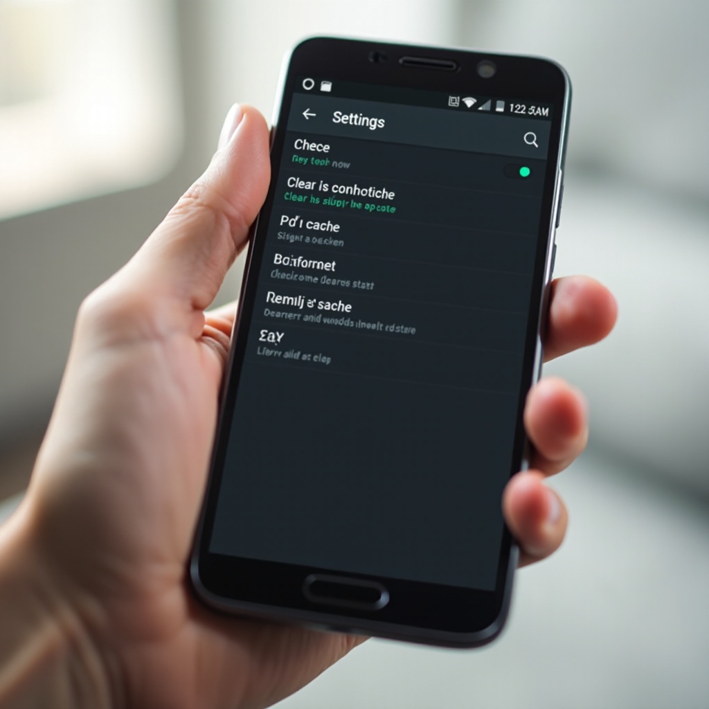 como limpar o cache de um aplicativo no Android