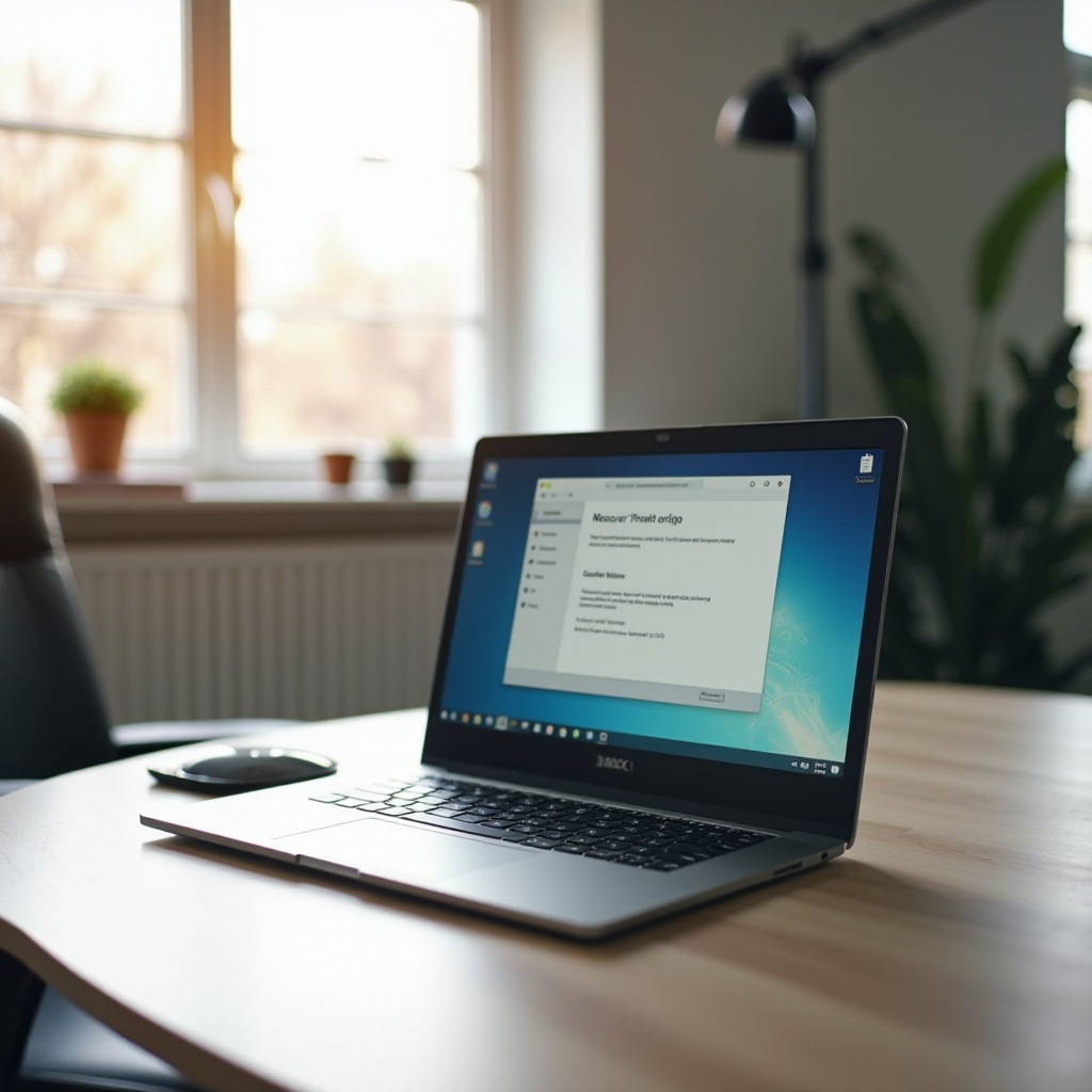 deshacer algo que fue borrado en un Chromebook