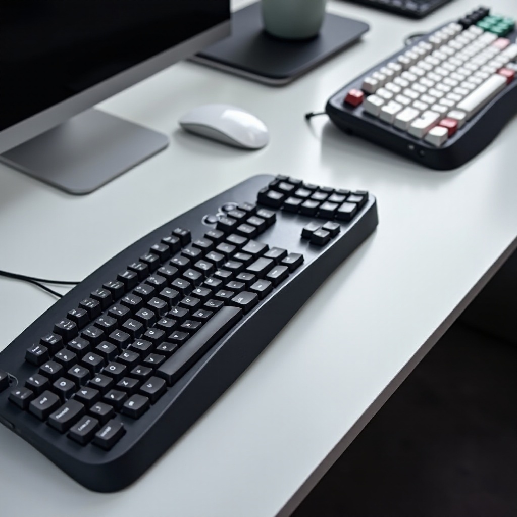 melhores teclados ergonômicos com fio