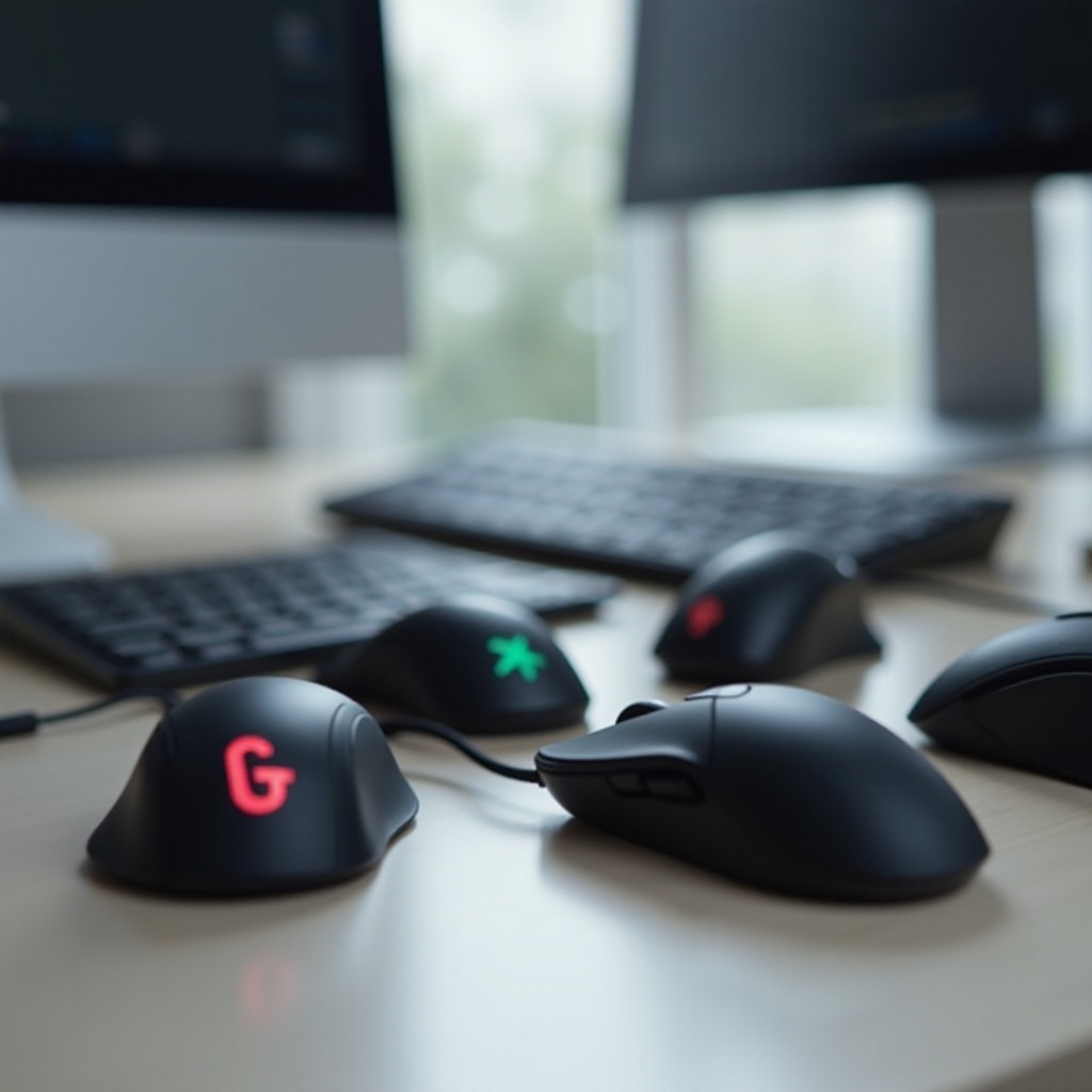 comparer les formes de souris