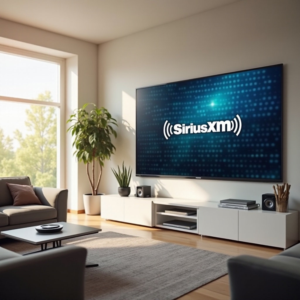 puis-je regarder SiriusXM sur ma smart TV