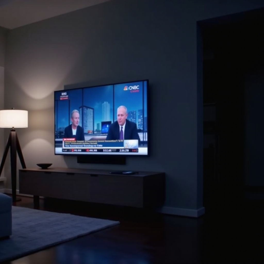 cómo ver cnbc en samsung smart tv