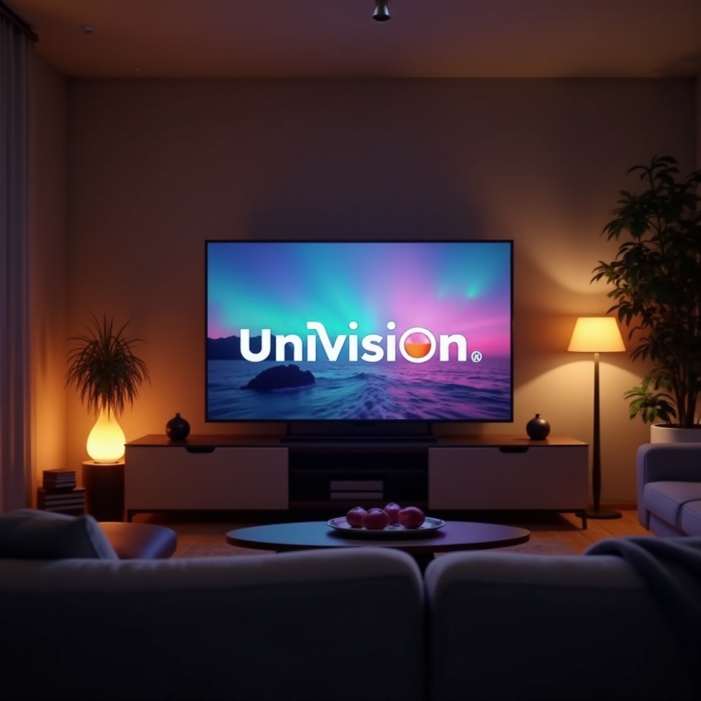 スマートテレビでユニビジョンを見るにはどうすればいいですか