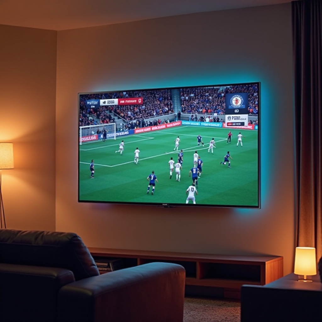 cómo ver hudl en un televisor inteligente Samsung