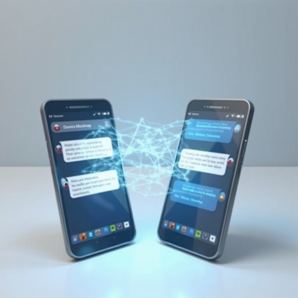 como transferir mensagens de texto de um Android para outro