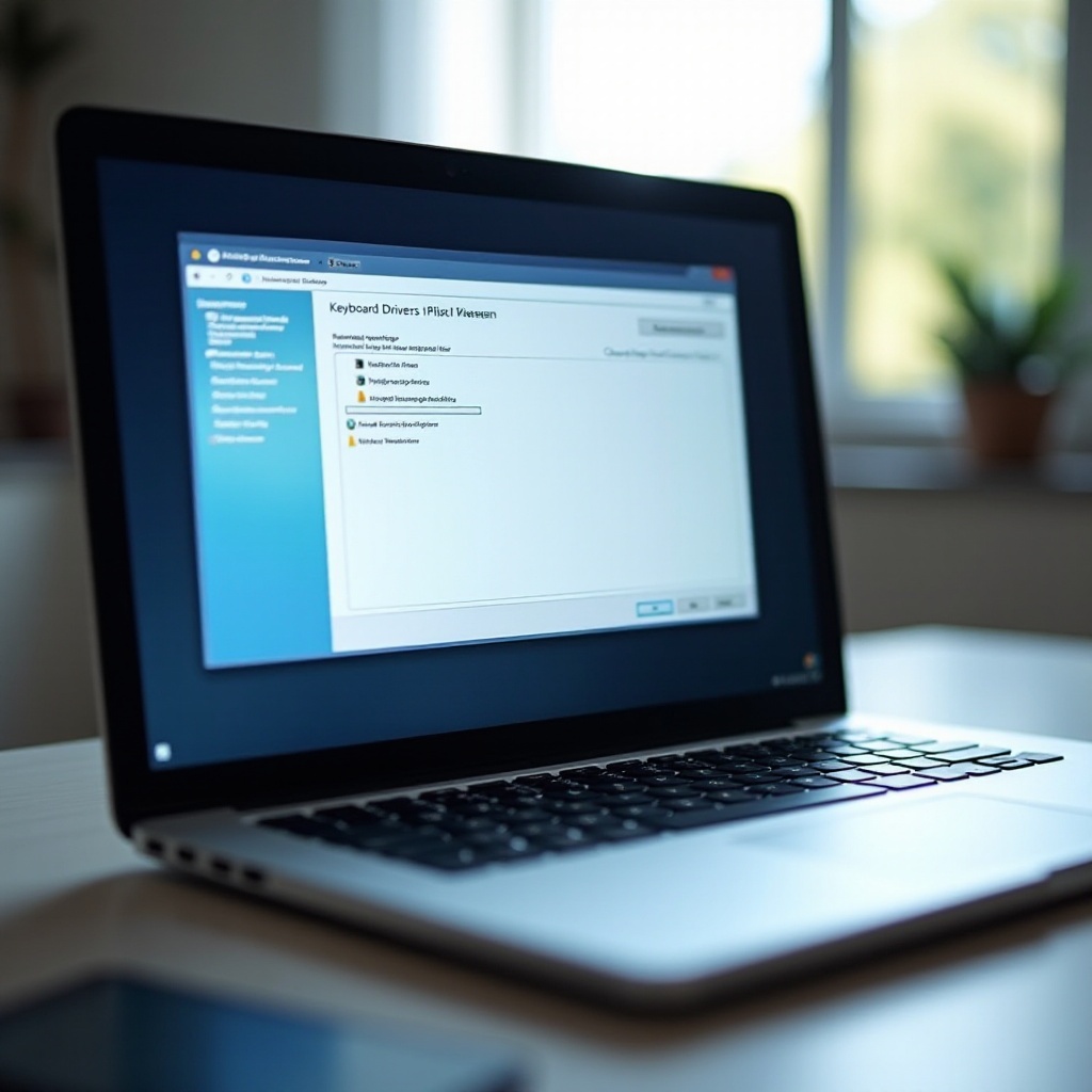 désinstaller le pilote de clavier du ordinateur portable reviendra-t-il