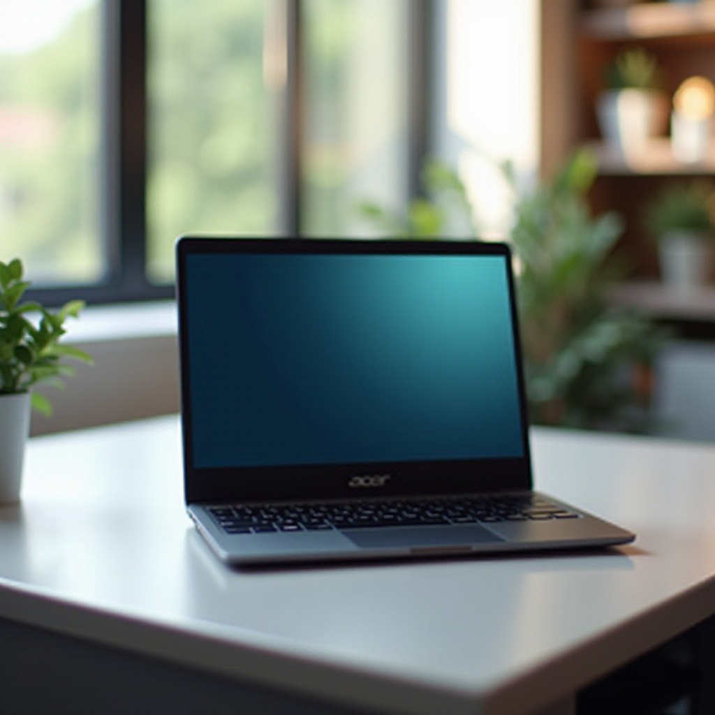 cómo reiniciar un Chromebook Acer