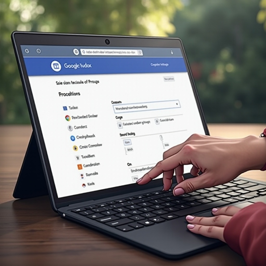 cómo desactivar el zoom en un Chromebook