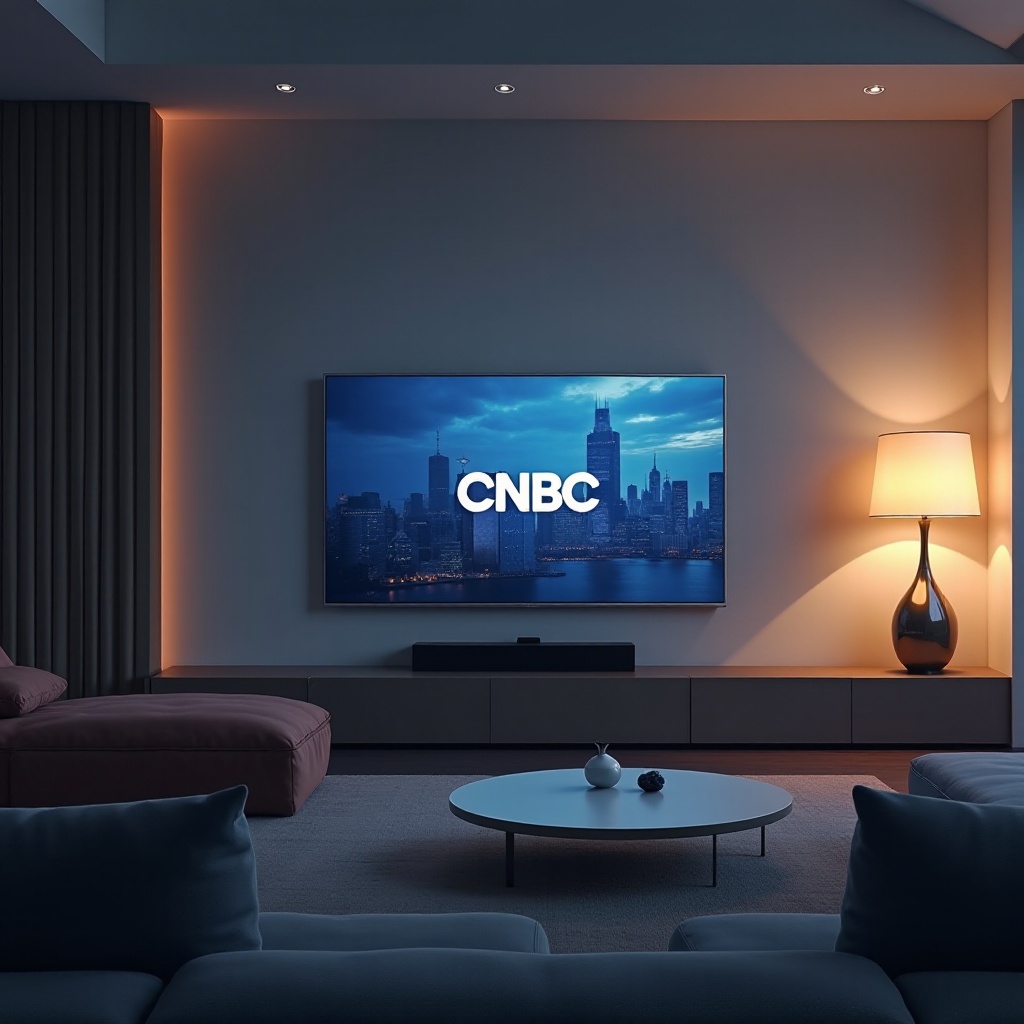 cara menonton cnbc di samsung smart tv