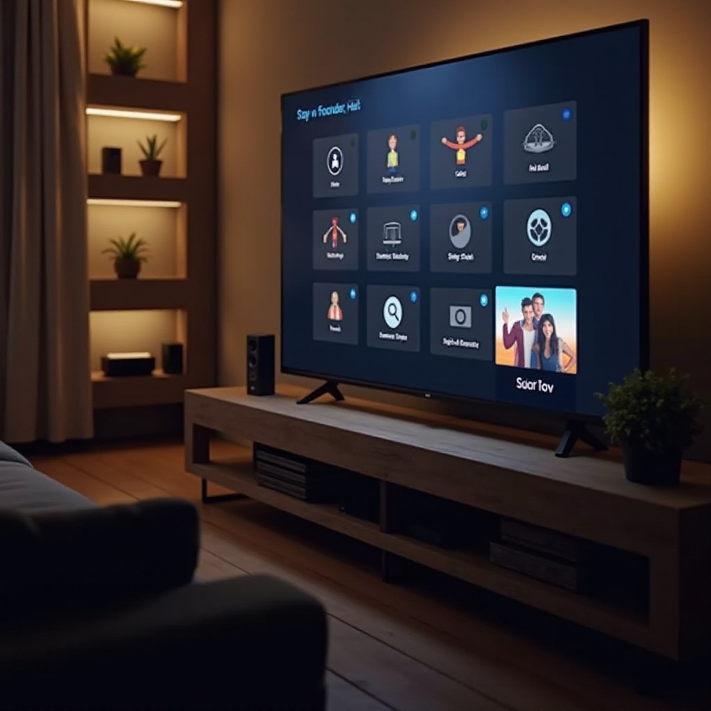 kung paano manood ng hudl sa Samsung smart TV