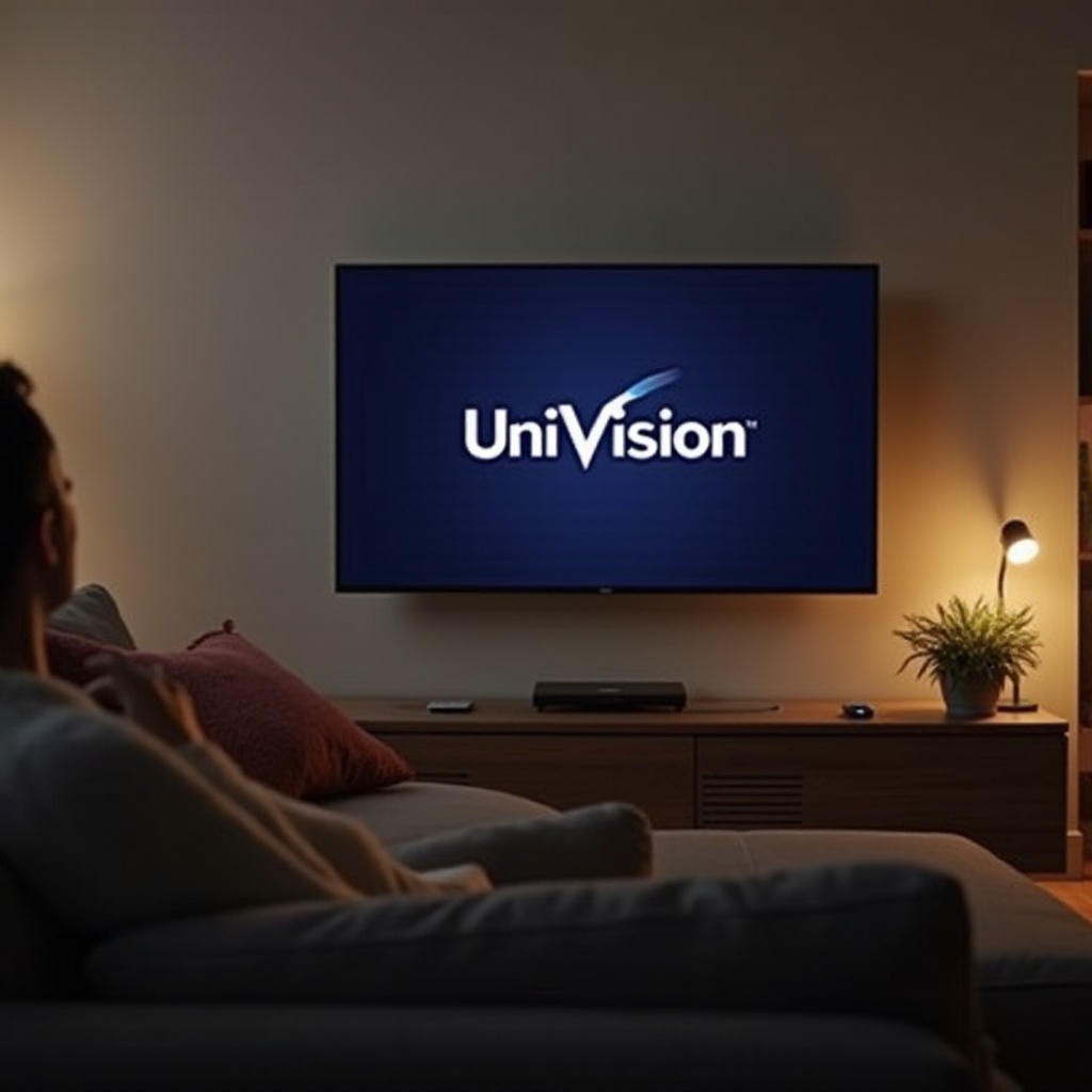 スマートテレビでユニビジョンを見るにはどうすればいいですか