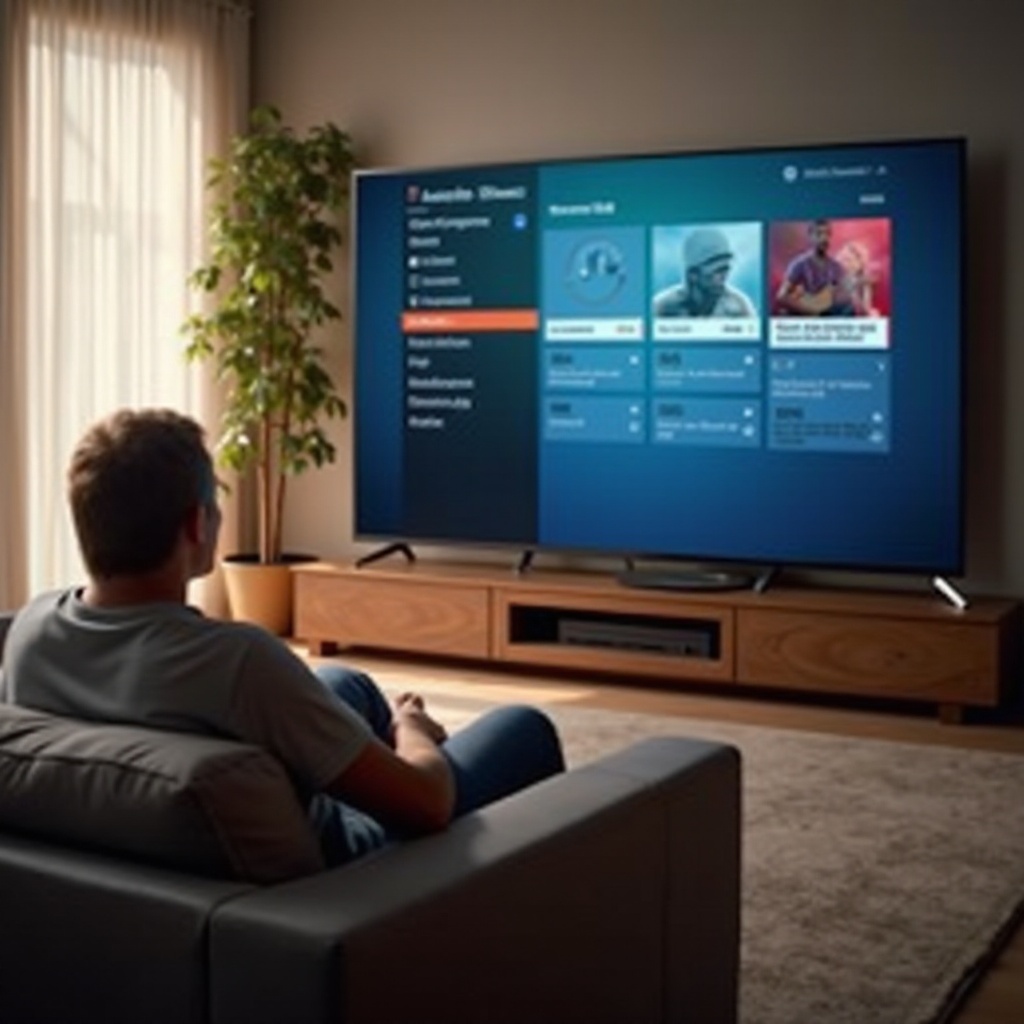 posso assistir SiriusXM na minha smart TV