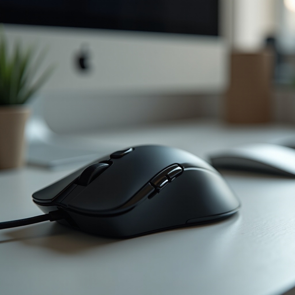 ratón de computadora con cable más duradero