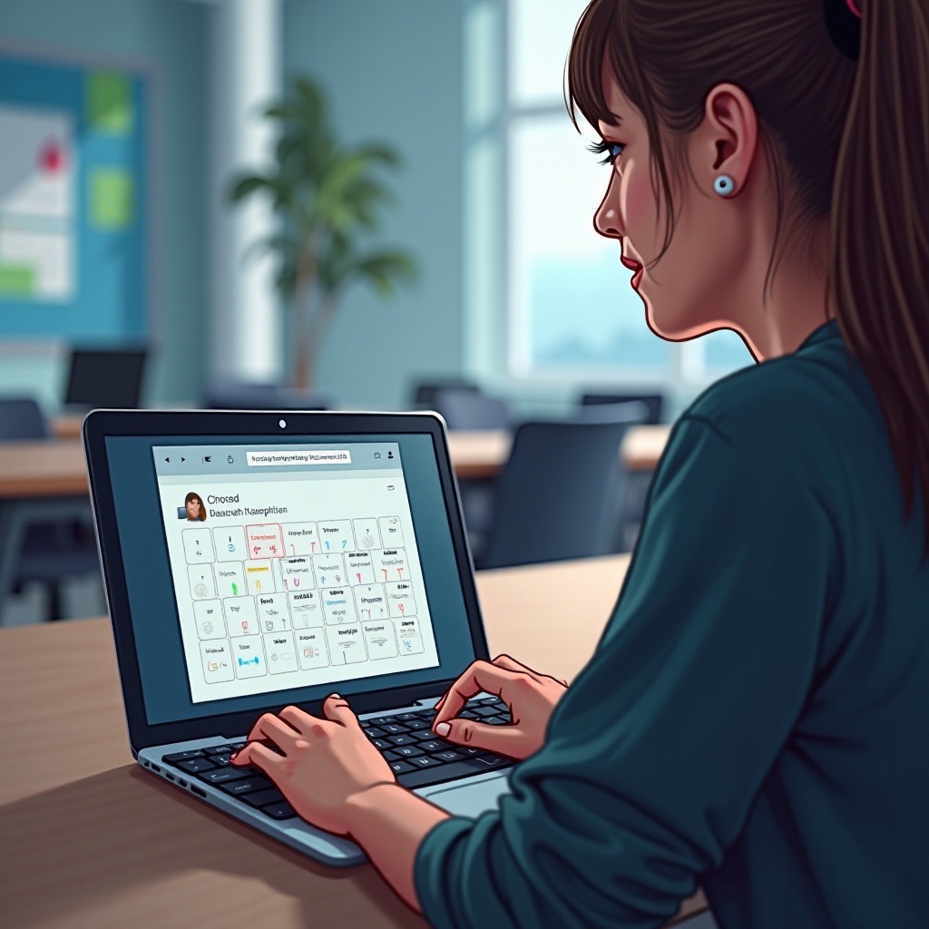 como mudar do teclado latino para o teclado inglês no Chromebook