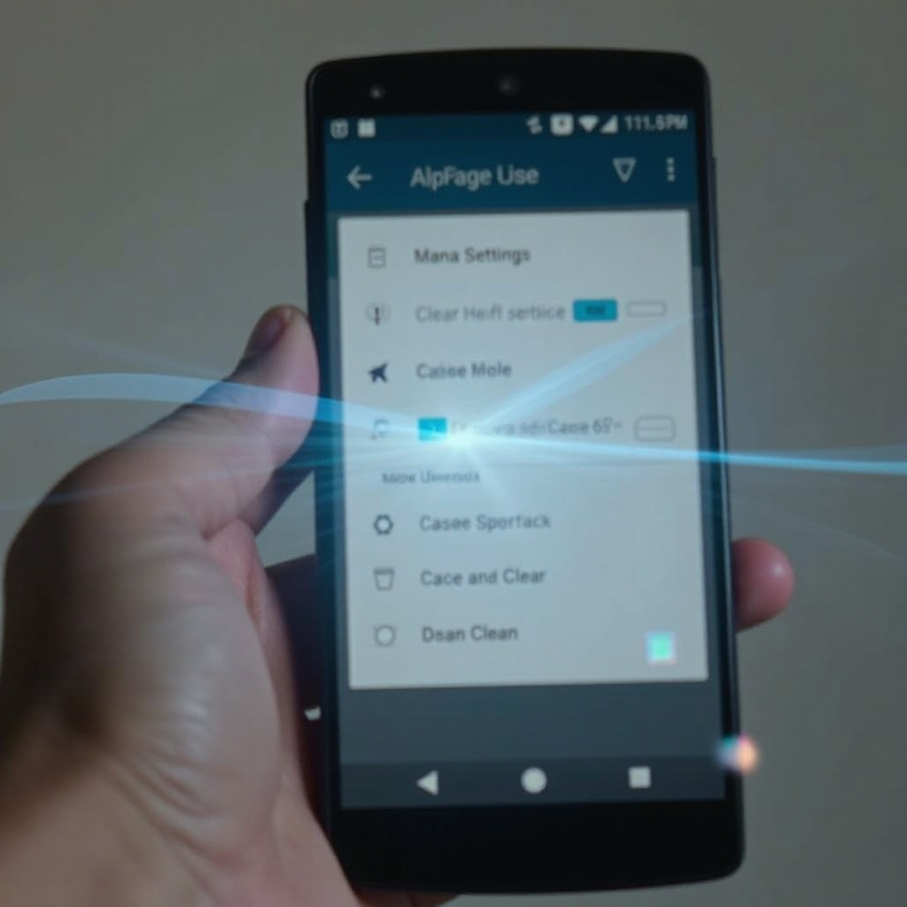 Androidでアプリのキャッシュをクリアする方法