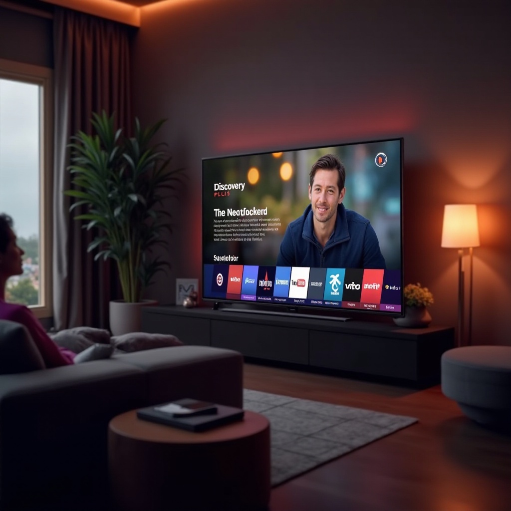 comment regarder discovery plus sur lg smart tv