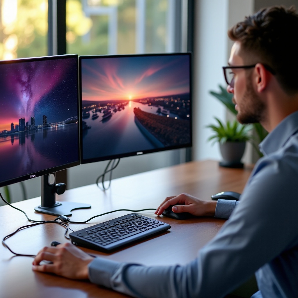 stations d'accueil pour ordinateurs portables double entrée câble pour affichage et moniteur