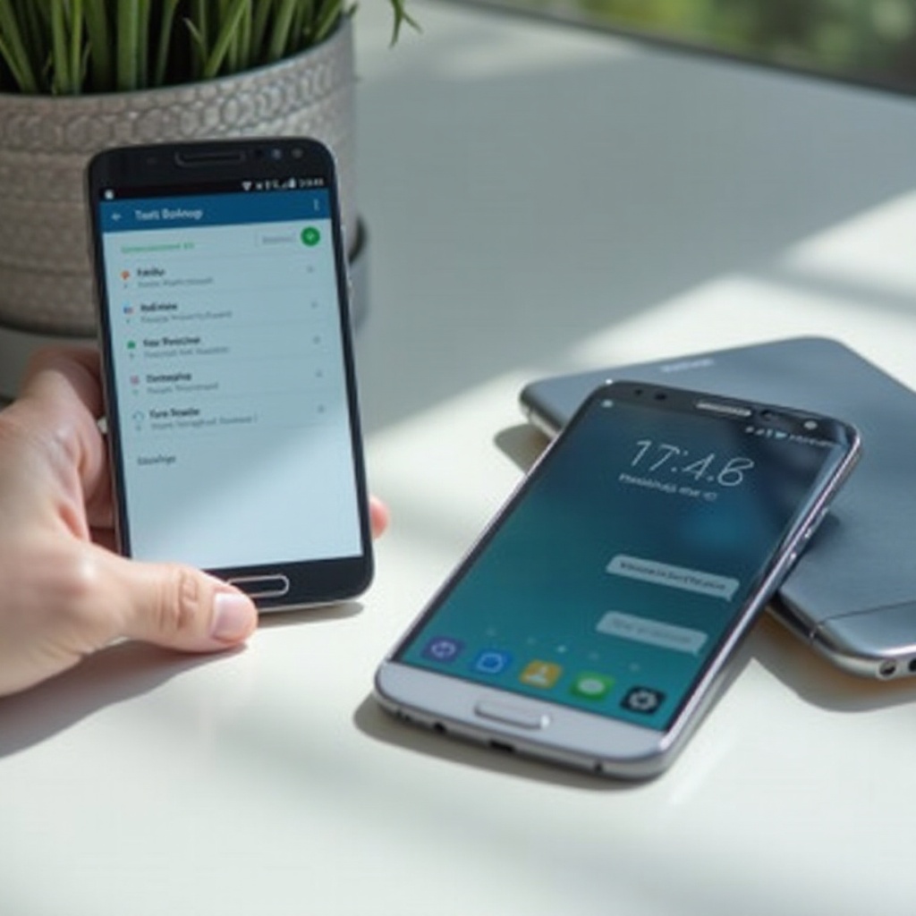 cómo transferir mensajes de texto de Android a Android
