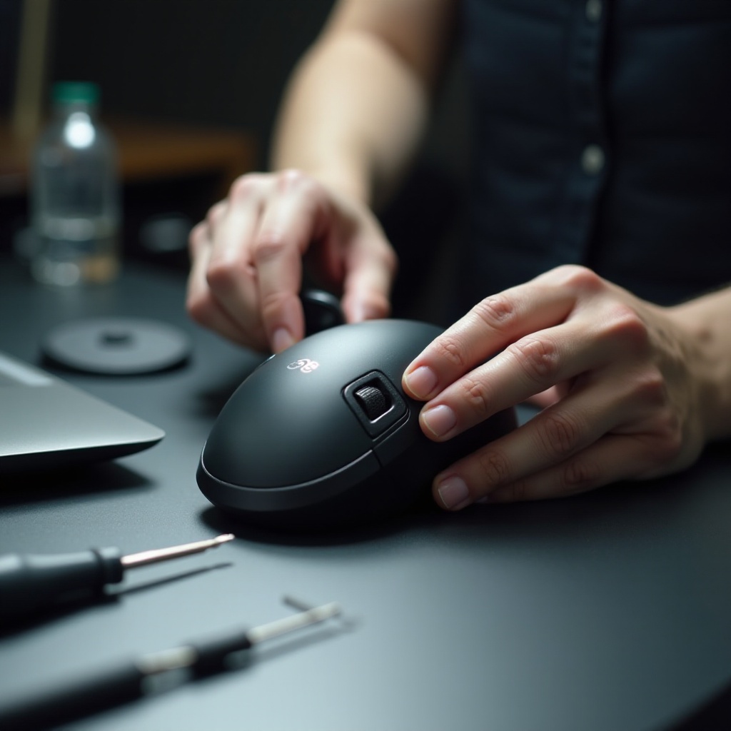 comment démonter une souris Logitech