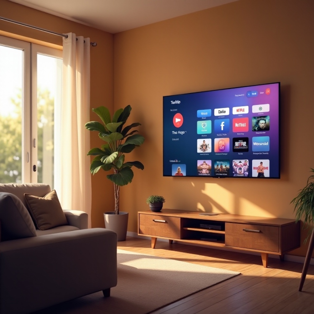 como assistir Apple TV em uma smart TV Android