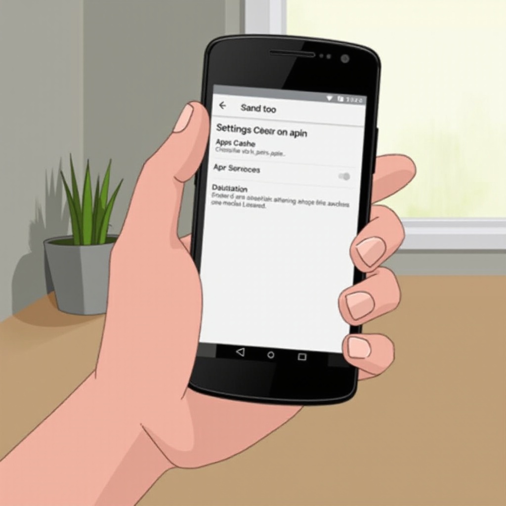 como limpar o cache de um aplicativo no Android