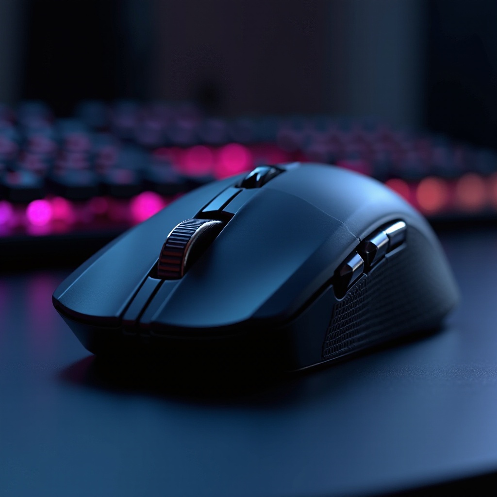 mouse com switches de teclado