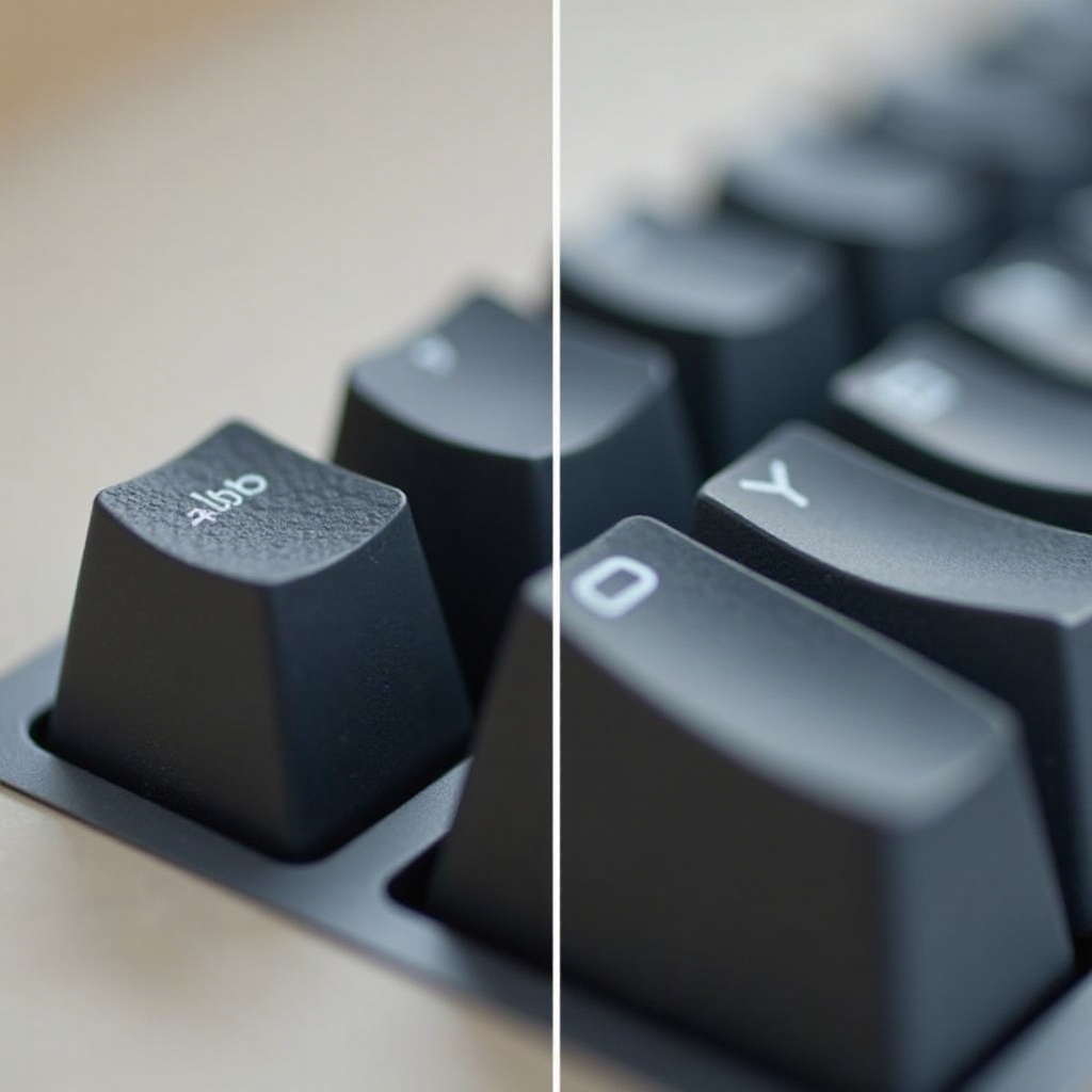 abs kumpara sa mga keycap na pbt