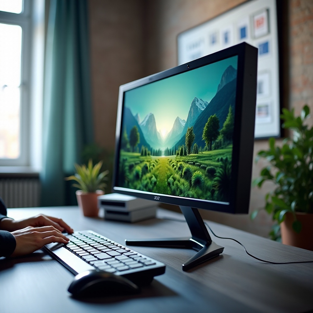 displayport sa ibabaw ng 34 sa acer monitor 72