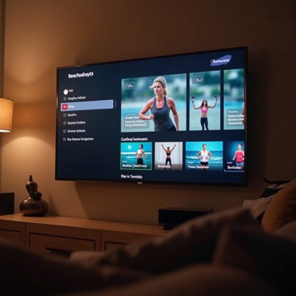 comment regarder Beachbody sur Samsung Smart TV