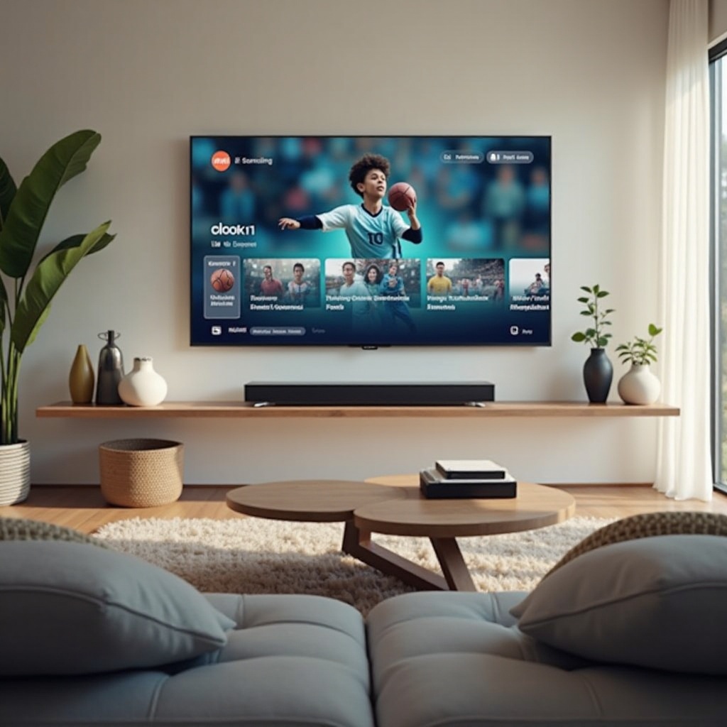 comment regarder hudl sur une smart TV Samsung
